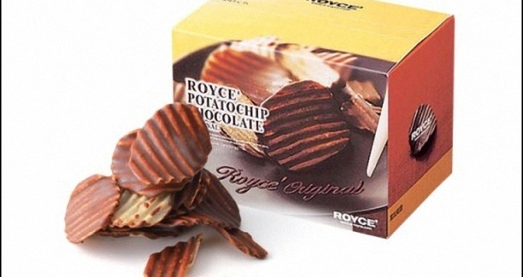 Potato Chip Chocolate Original Royce' - Khoai tây socola tươi Nhật Bản